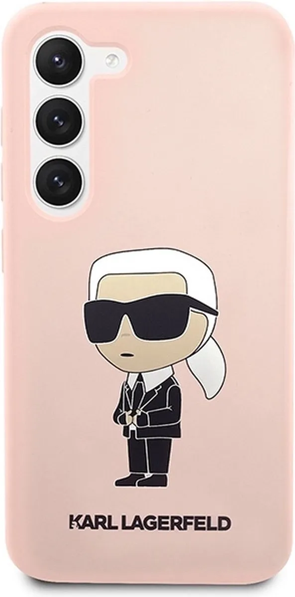 Karl Lagerfeld KLHCS23SSNIKBCP Hoesje - Roze - afbeelding 6 van 6