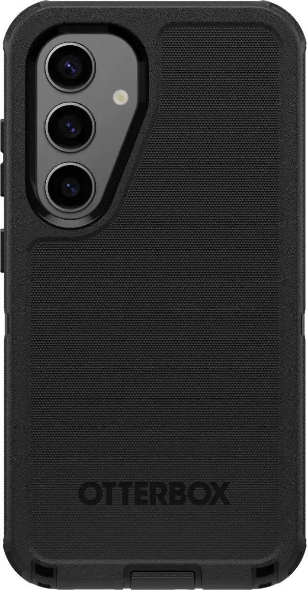OtterBox Defender Back Cover Hoesje Samsung Galaxy S25 - Zwart
