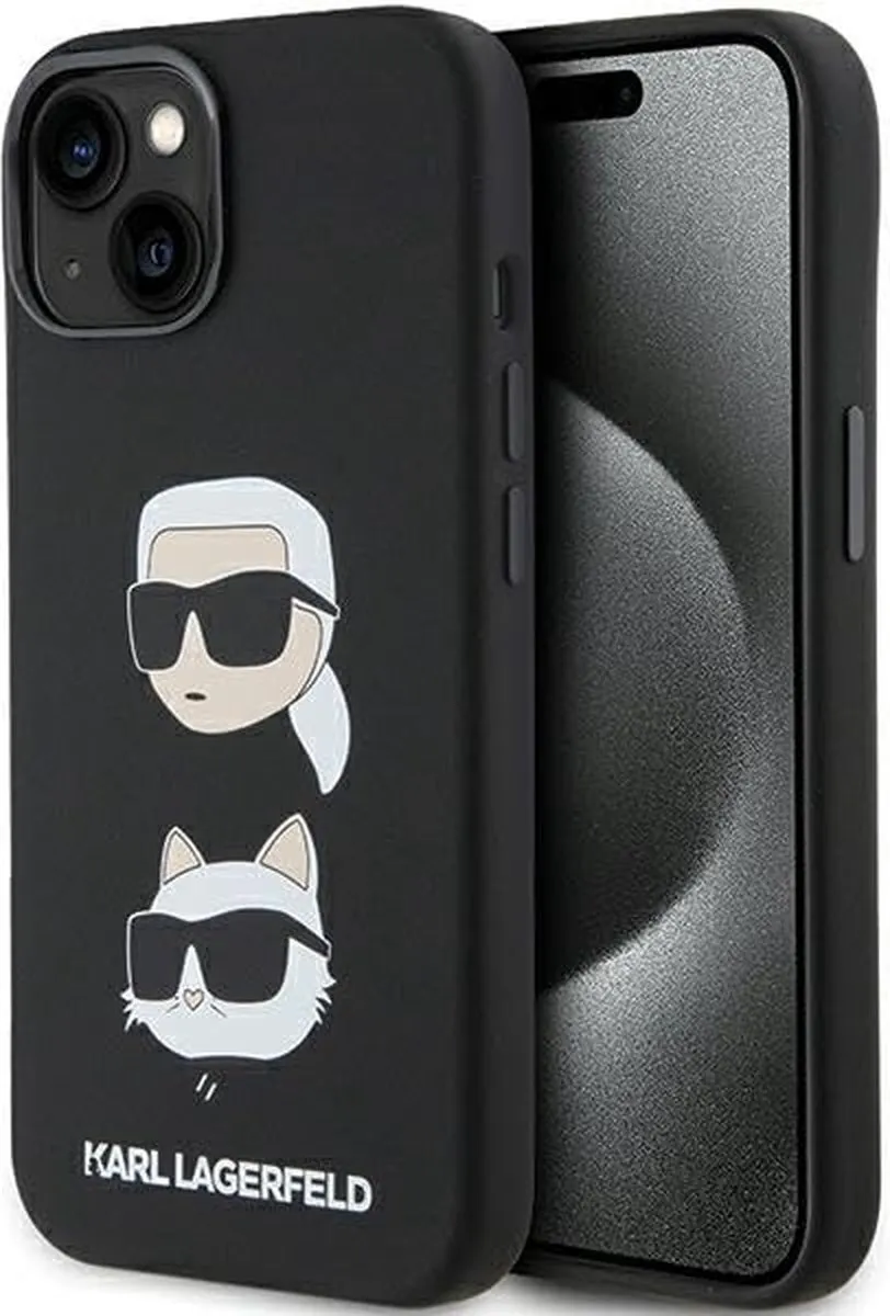 Karl Lagerfeld KLHCP15SSDHKCNK Hulle fur iPhone 15 Hoes