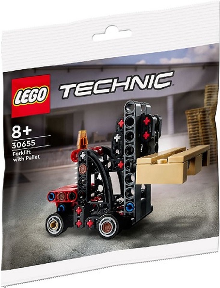 LEGO Technic Vorkheftruck met pallet - 30655 - polybag
