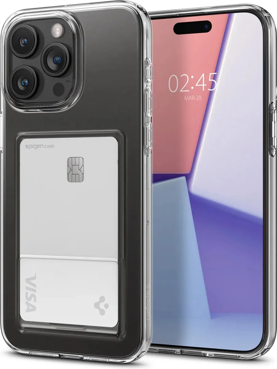 Spigen Apple iPhone 15 Pro Max Crystal Slot Back Cover