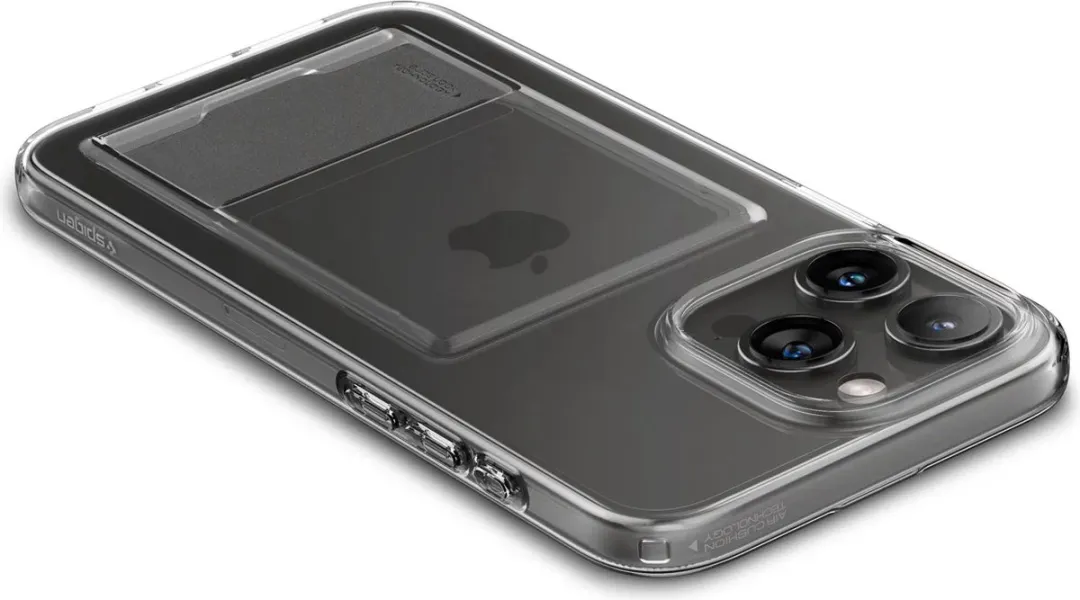 Spigen Apple iPhone 15 Pro Max Crystal Slot Back Cover - Transparant