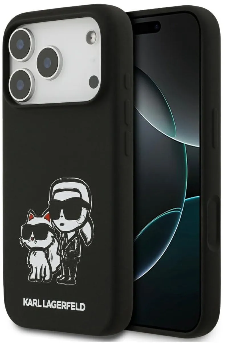 Karl Lagerfeld Silicone Case K&C Sketch & Logo