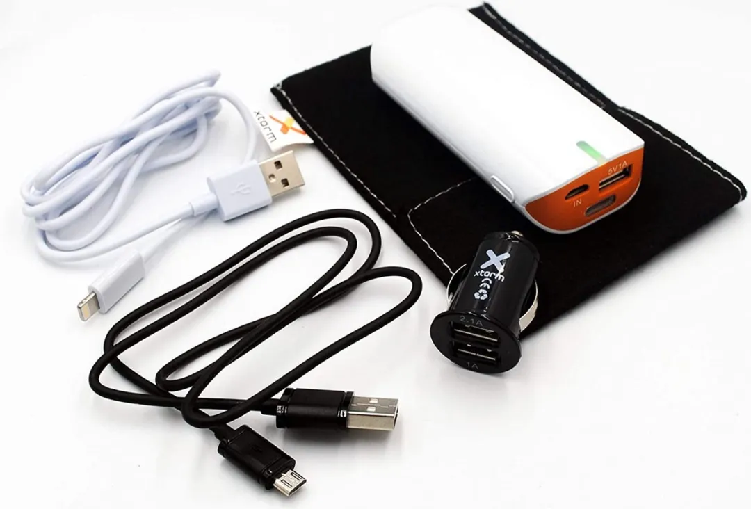 Xtorm AL270CA Powerbank 5200mAh - Oranje/Wit - afbeelding 3 van 4