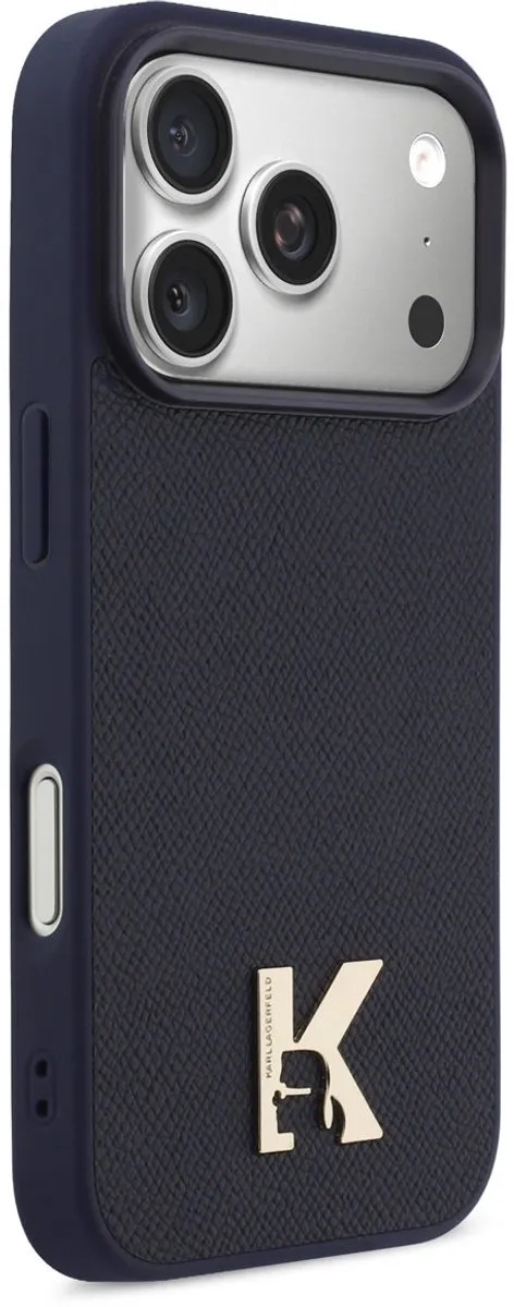 Karl Lagerfeld Hoesje iPhone 17 Pro Max MagSafe Navy