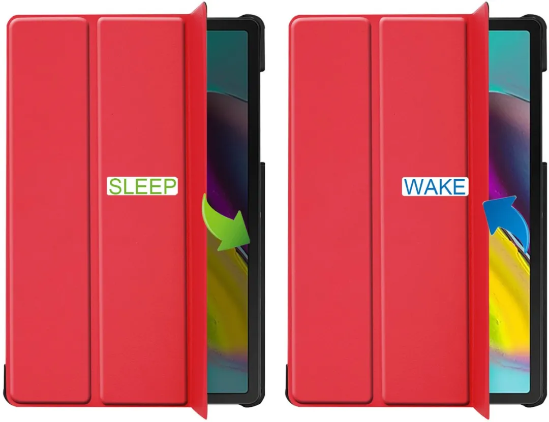 Imoshion Tablethoes Samsung Galaxy Tab S5e Trifold Bookcase Rood SH00007566