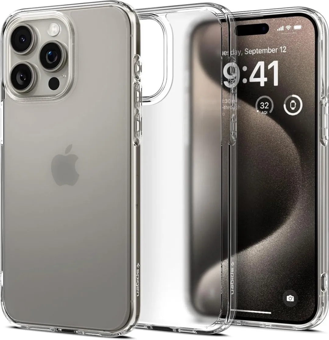 Spigen iPhone 15 Pro Back Cover Ultra Hybrid Frost