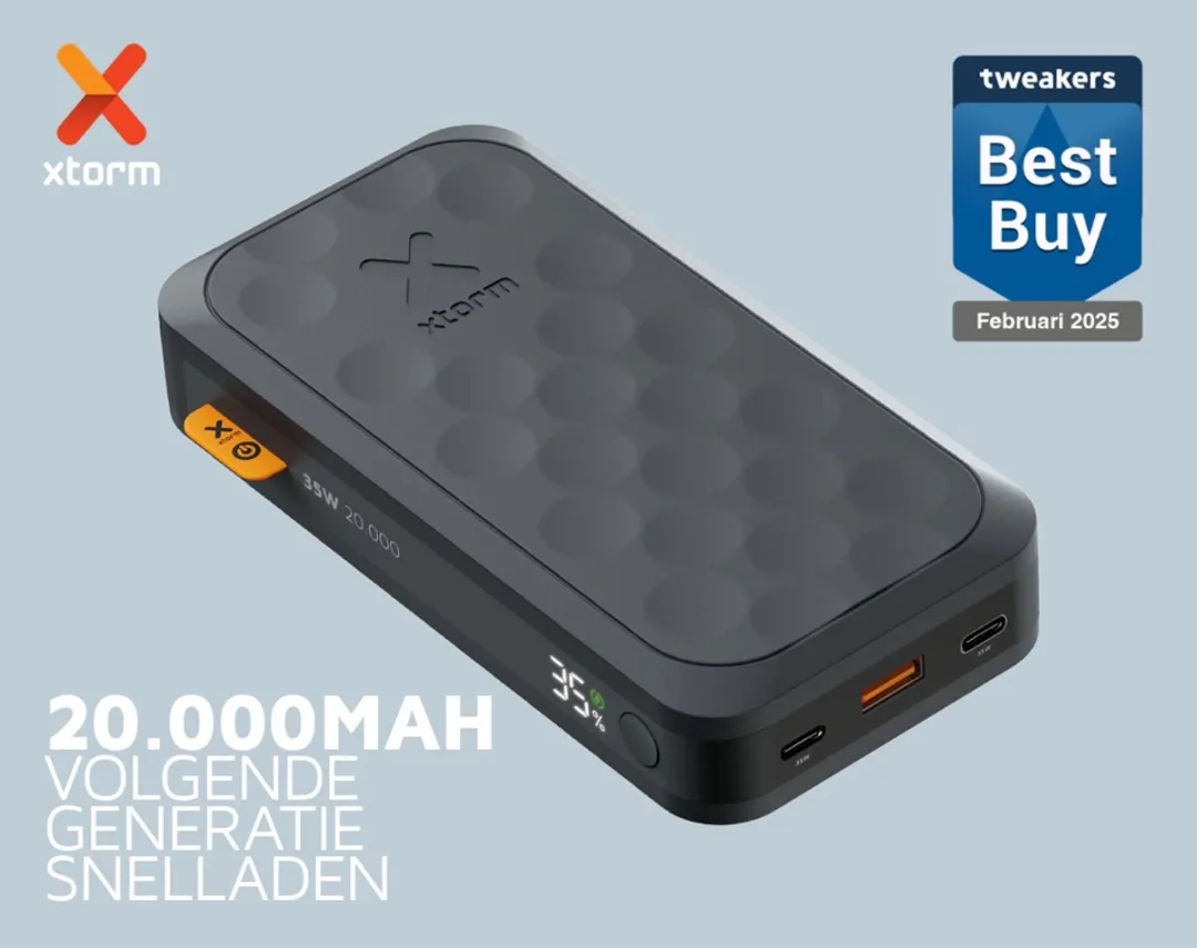 Xtorm Fuel Series 5 FS5201 Powerbank 20000mAh - 35W - Zwart