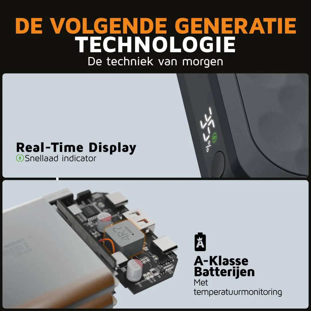 Xtorm Fuel Series 5 FS5201 Powerbank 20000mAh - 35W - Zwart - afbeelding 6 van 6