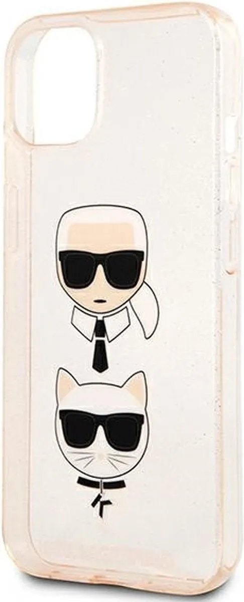 Karl Lagerfeld KLHCP13SKCTUGLGO iPhone 13 mini Hardcase - Goud - afbeelding 6 van 6