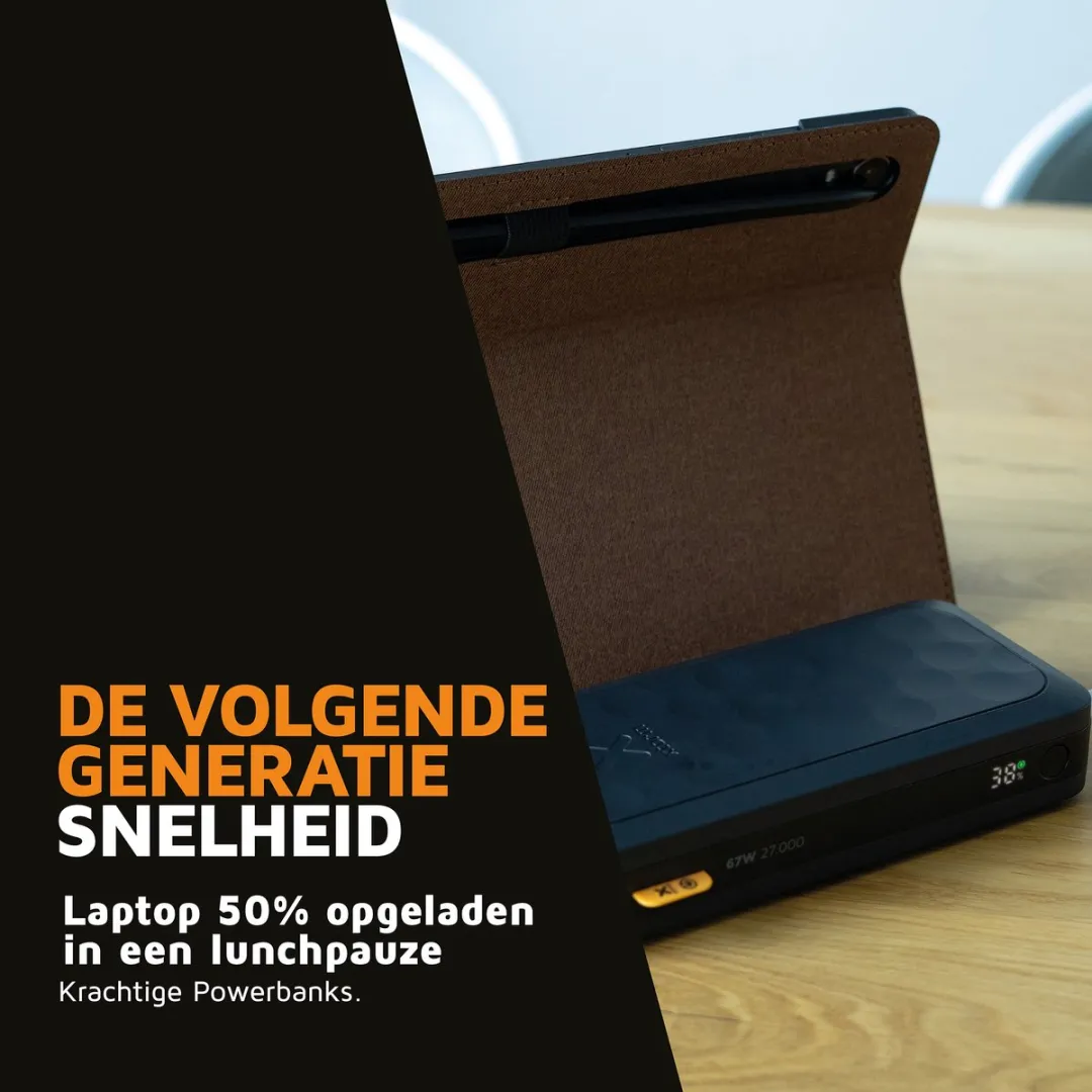 Xtorm FS5271 Powerbank 27000mAh - 67W - 3x USB - Zwart - afbeelding 6 van 6