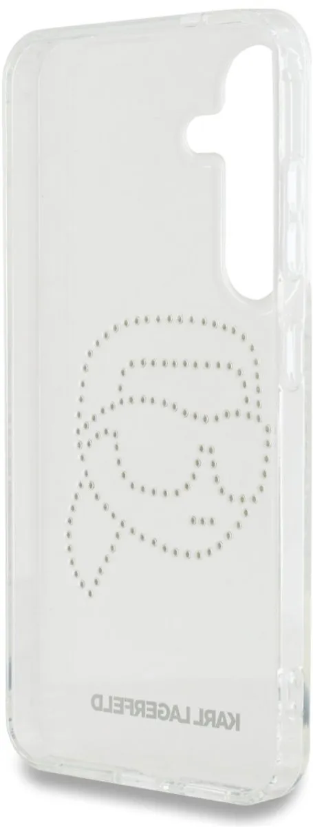 Karl Lagerfeld Strassen Karl Hoofd Logo Hoesje - Transparent
