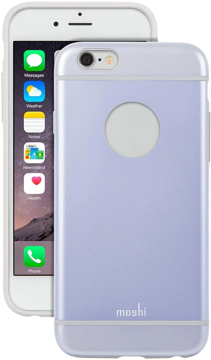 Moshi iGlaze Hoesje iPhone 6/6s Plus - Paars - afbeelding 6 van 6