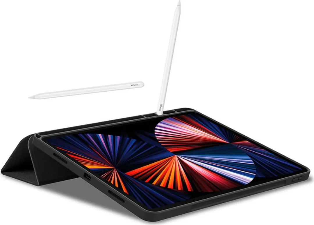 Spigen Urban Fit Hoesje iPad Pro 12.9 2022/2021 - ACS03434 - Zwart - afbeelding 5 van 6