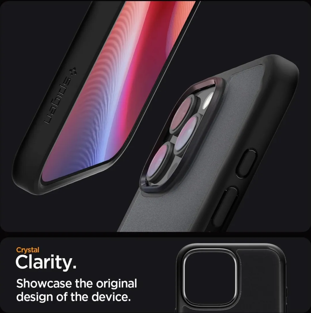 Spigen Ultra Hybrid Back Cover iPhone 16 Pro Max - Frost Black