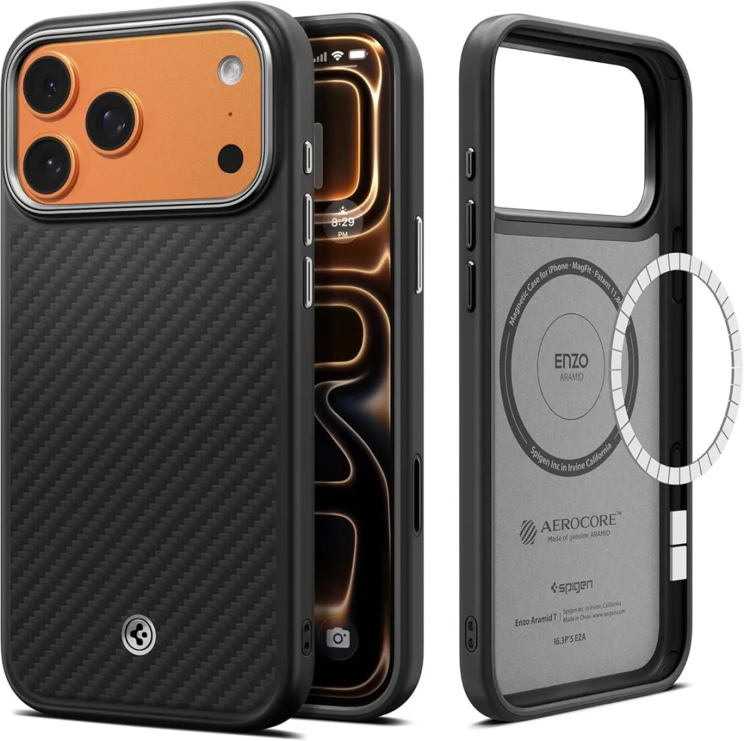 Spigen Enzo Aramid MagFit Hoesje