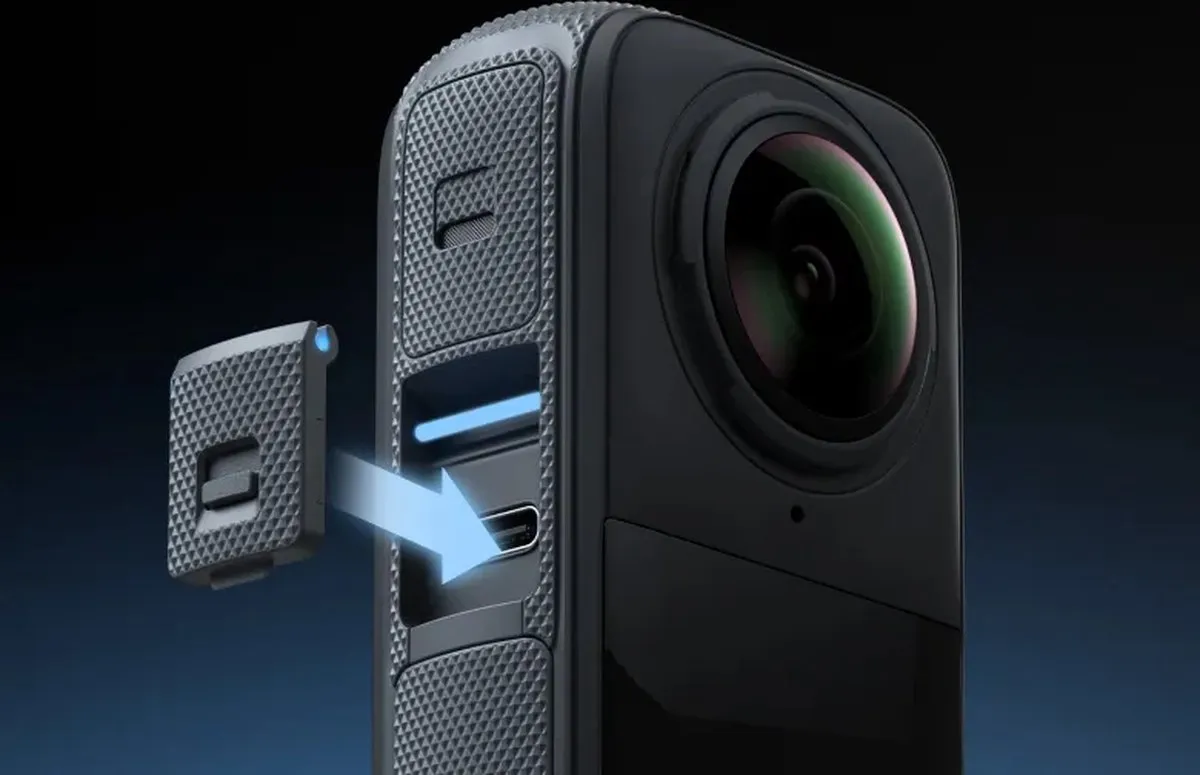 Insta360 X4 USB-Poortcover - Transparent