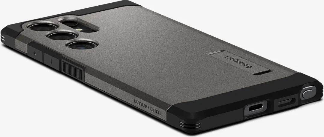 Spigen Tough Armor Hoesje S24 Ultra - Grijs - afbeelding 6 van 6