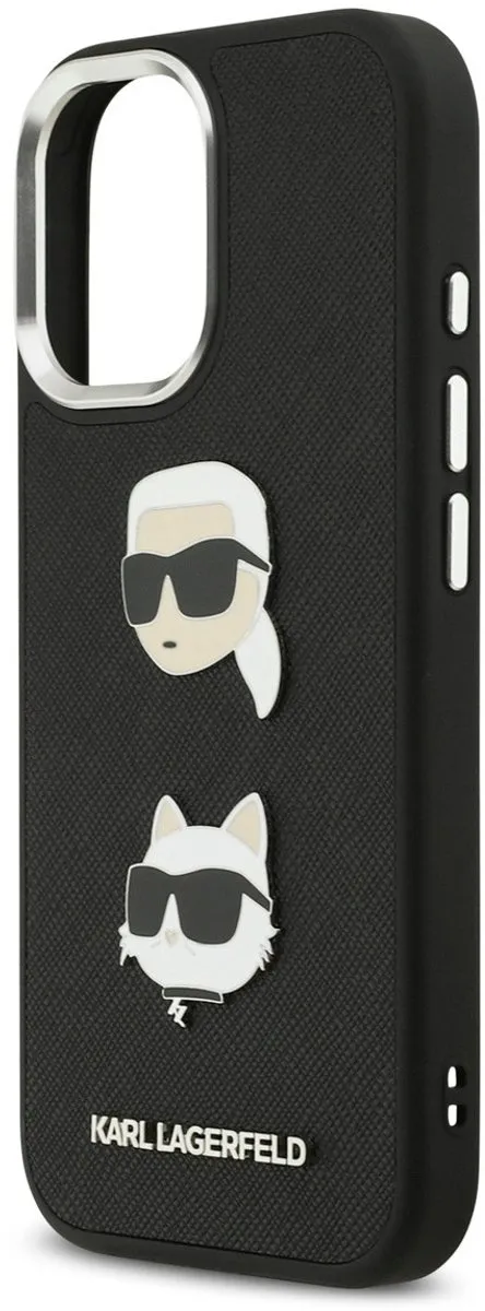 Karl Lagerfeld Back Cover Case iPhone 17 - Zwart