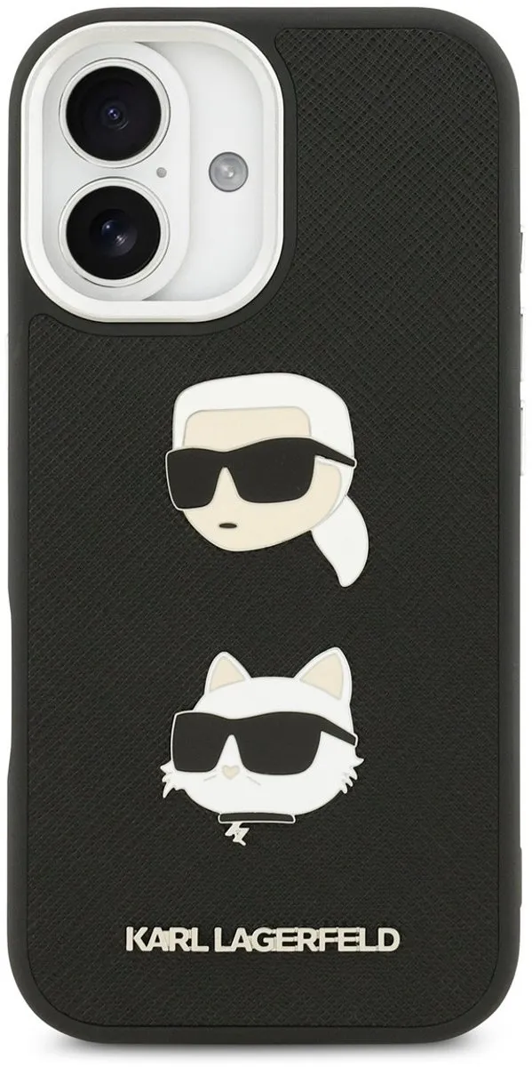 Karl Lagerfeld Back Cover Case iPhone 17 - Zwart - afbeelding 6 van 6