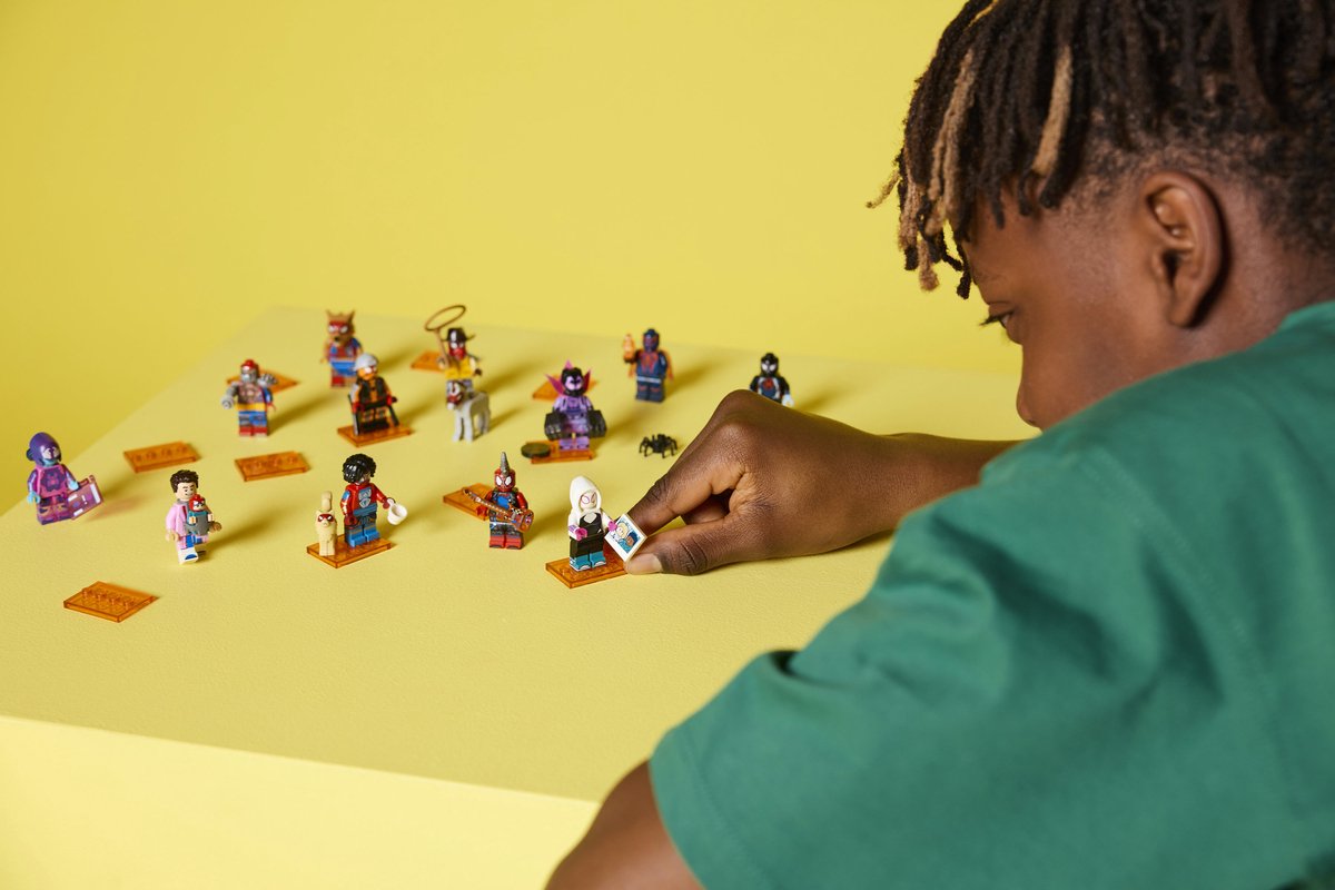 LEGO Minifiguren Spider-verse Serie - Set met 1 van de 12 Figuren - 71050