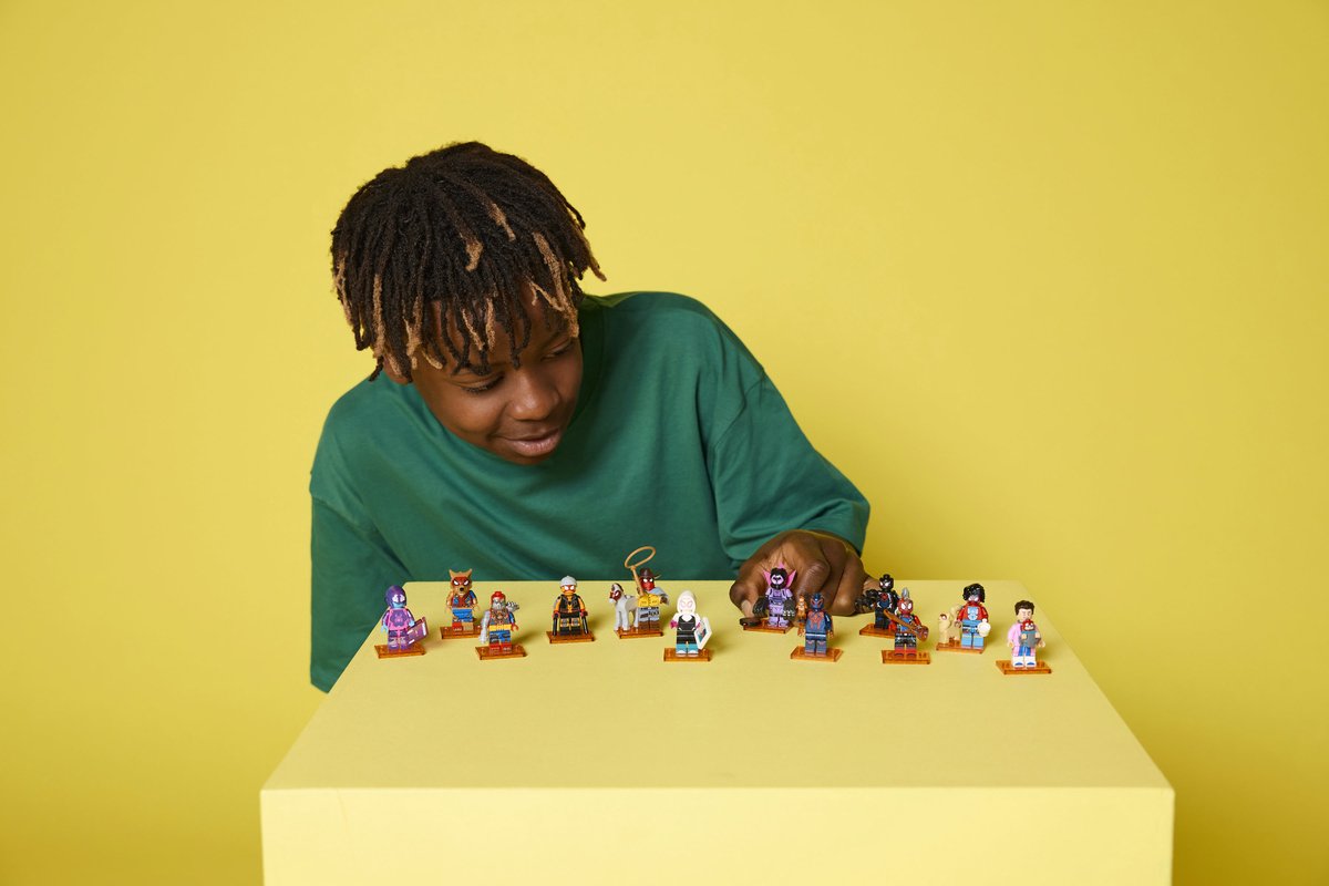 LEGO Minifiguren Spider-verse Serie - Set met 1 van de 12 Figuren - 71050