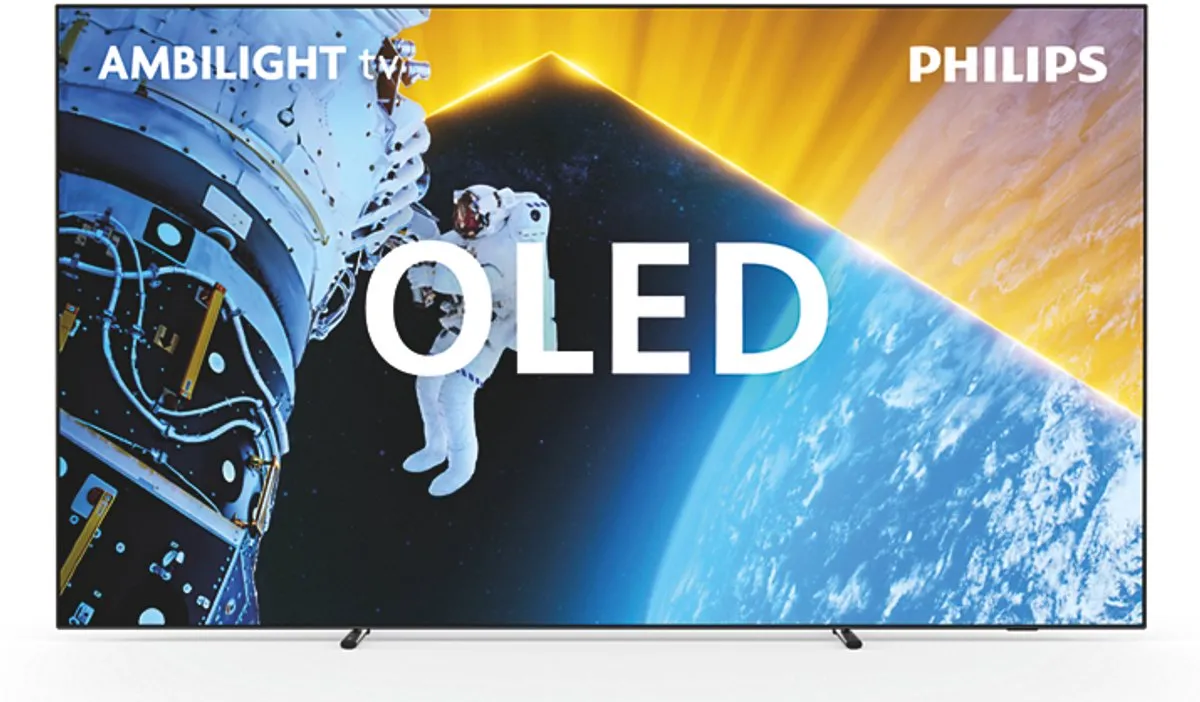 Philips 77OLED849/12 77" 4K OLED TV - Zwart/Chroom