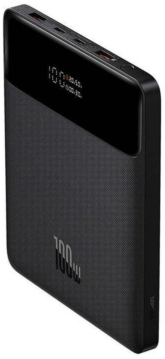 Baseus PPBL000201 Powerbank 20000mAh 100W - Zwart