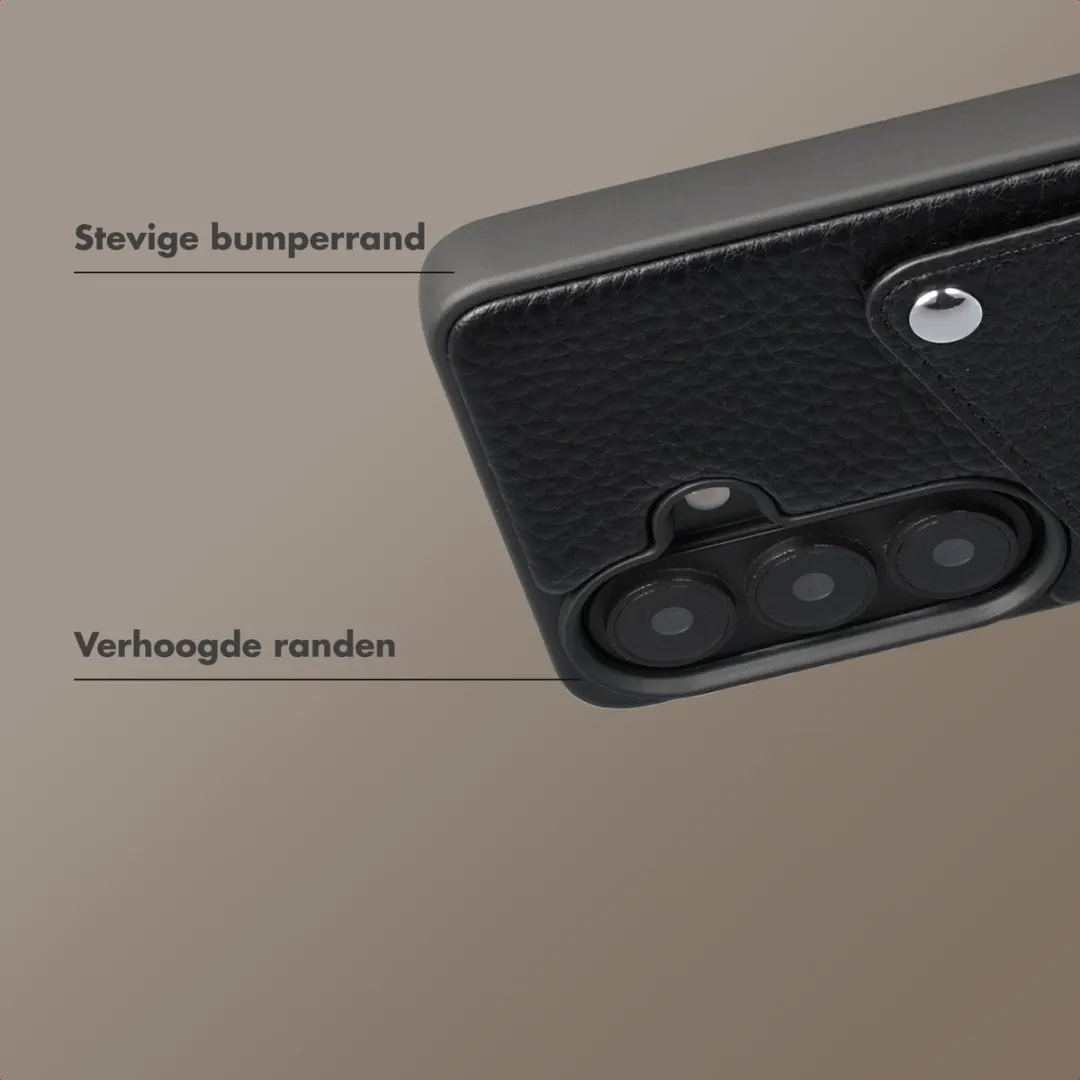 Selencia Hoesje Samsung Galaxy S26 Plus - 2 Pasjes - Zwart