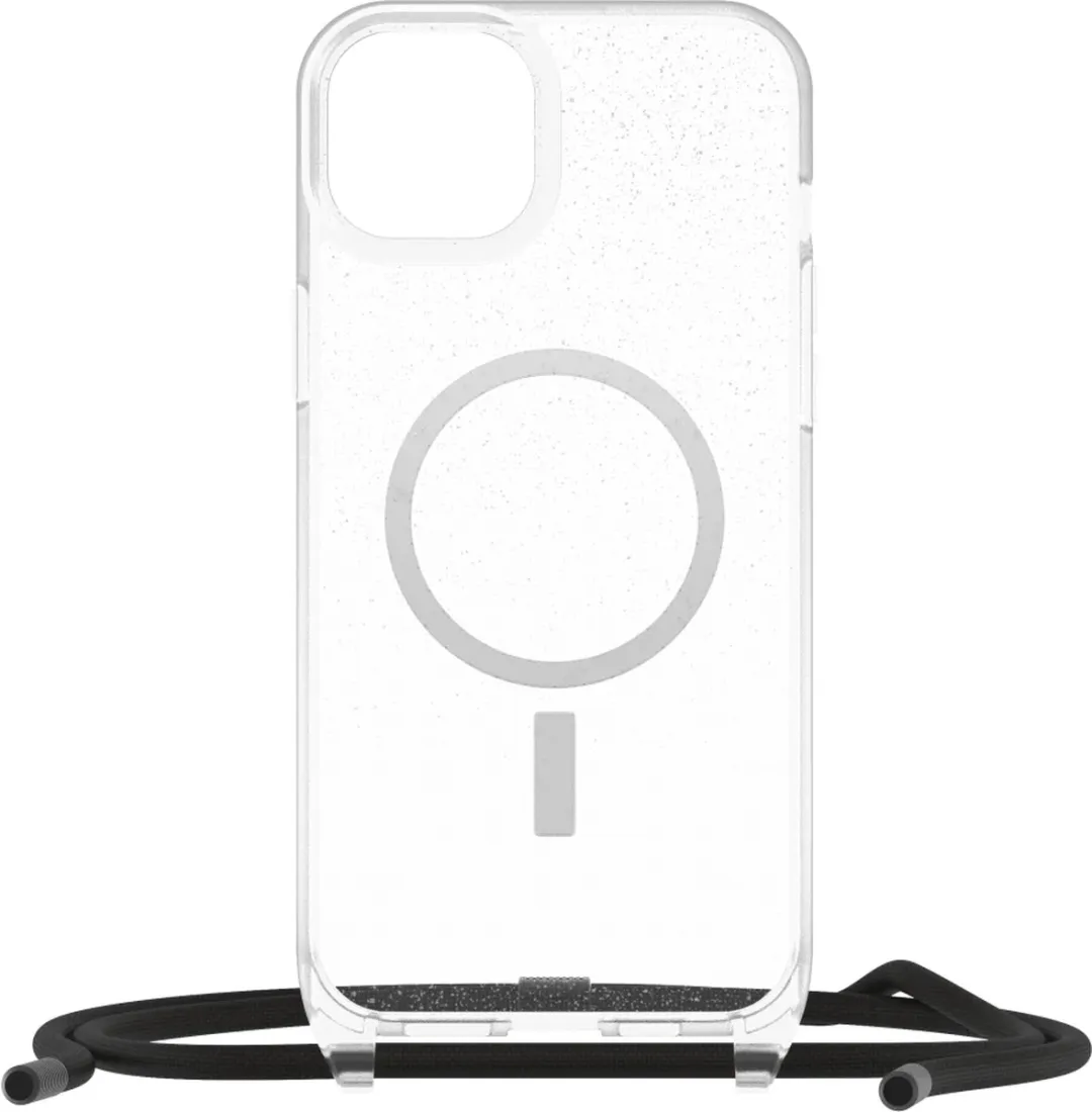 OtterBox React Necklace Mag Hoesje iPhone 15 Plus - Transparant