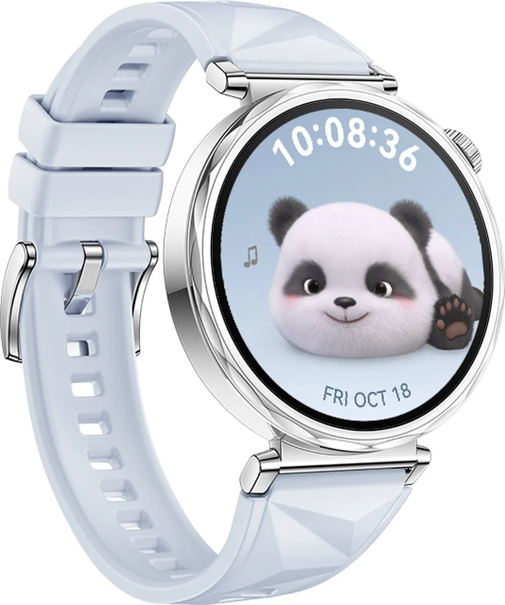 Huawei Watch GT5 41mm - Blauw Fluoroelastomeer Band - 2 Weken batterij