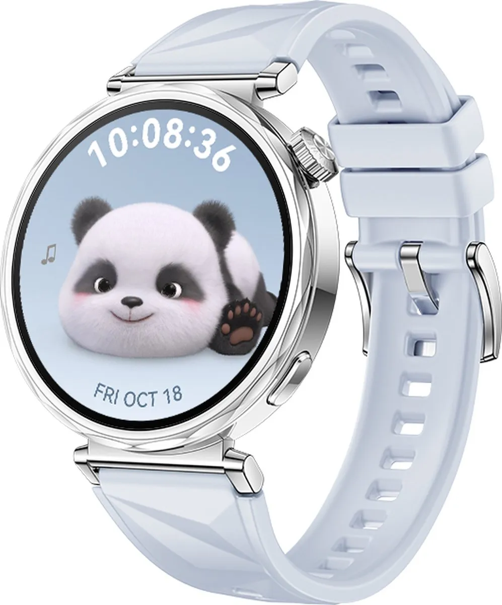 Huawei Watch GT5 41mm - Blauw Fluoroelastomeer Band - 2 Weken batterij