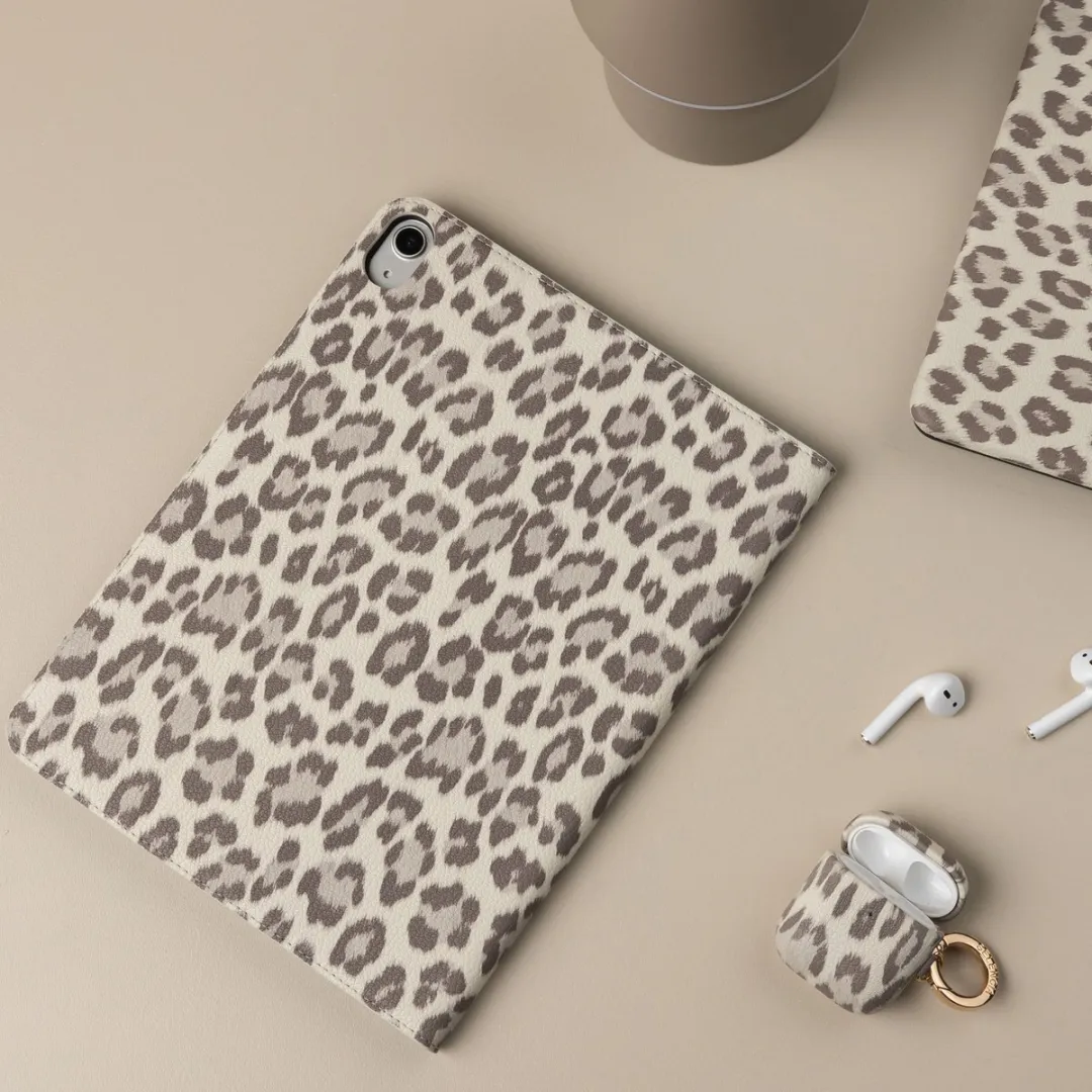 Selencia Tablethoes SH00096791 - Samsung Galaxy Tab S11 - Panterprint - Soft Ivory