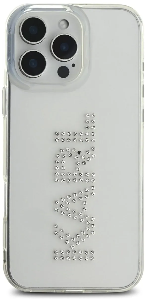 Karl Lagerfeld iPhone 16 Pro Hoesje - Transparant - afbeelding 6 van 6