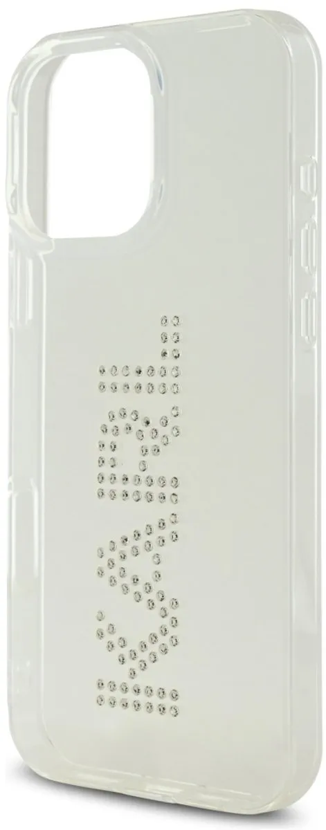 Karl Lagerfeld iPhone 16 Pro Hoesje - Transparant