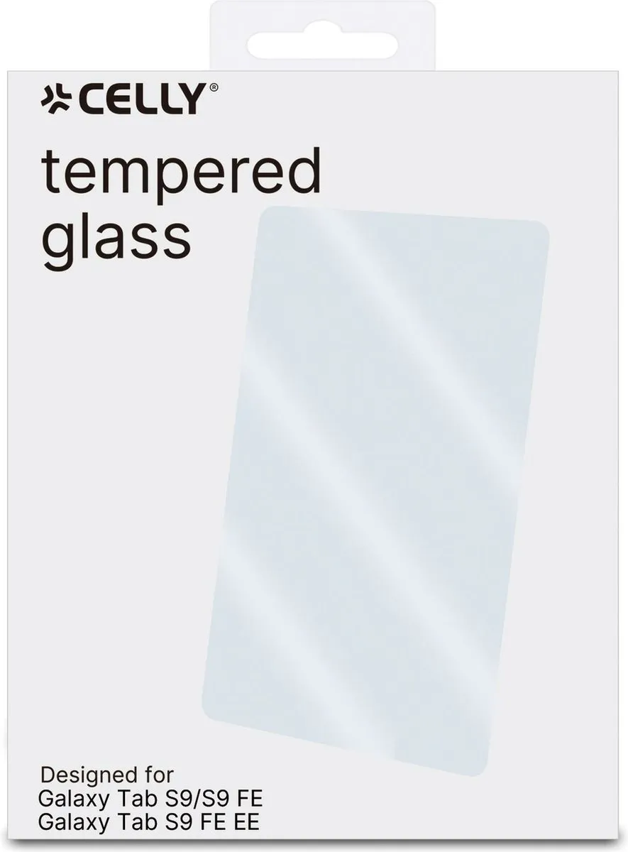 Celly GLASSTAB12 Schermbeschermer - Transparant - Reinigingskit - afbeelding 2 van 4