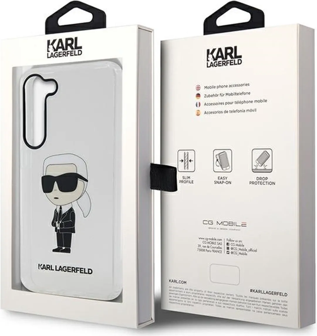 Karl Lagerfeld KLHCS23SHNIKTCT Koffer - Transparant
