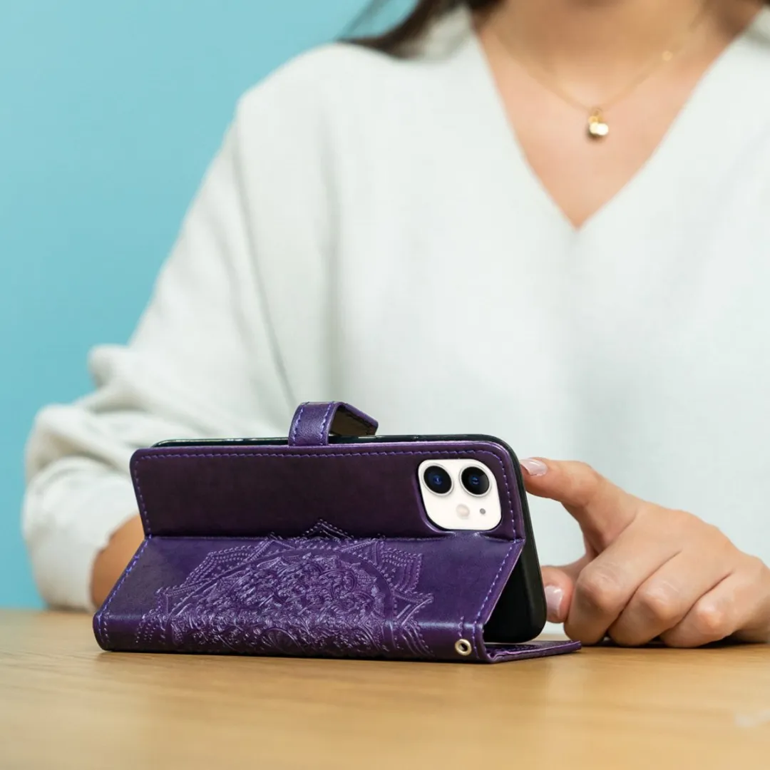 Imoshion Hoesje Xiaomi Redmi Note 11 Pro - 3 Pasjes - Paars