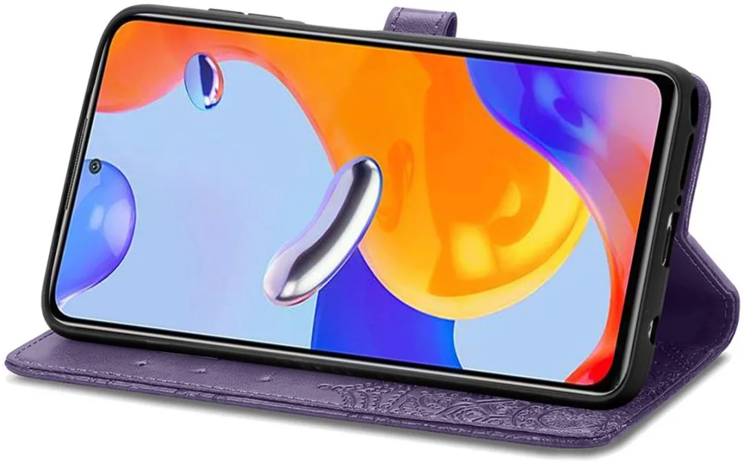 Imoshion Hoesje Xiaomi Redmi Note 11 Pro - 3 Pasjes - Paars
