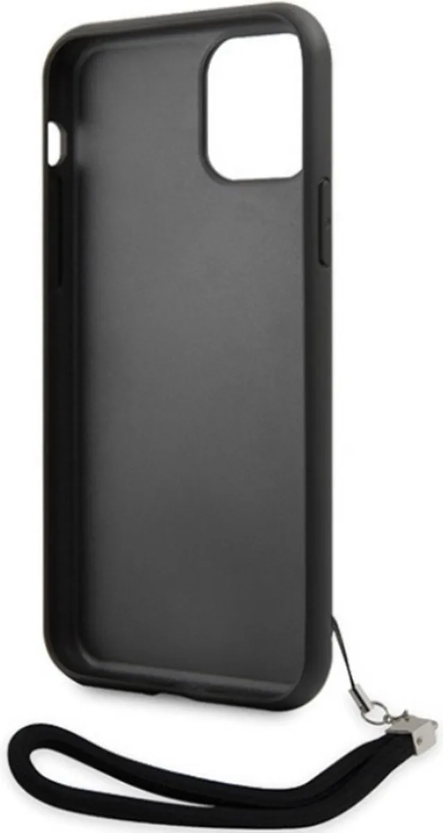 Karl Lagerfeld Reversible Sequins Back Case - iPhone 11/XR 6.1" - Zwart/Grijs