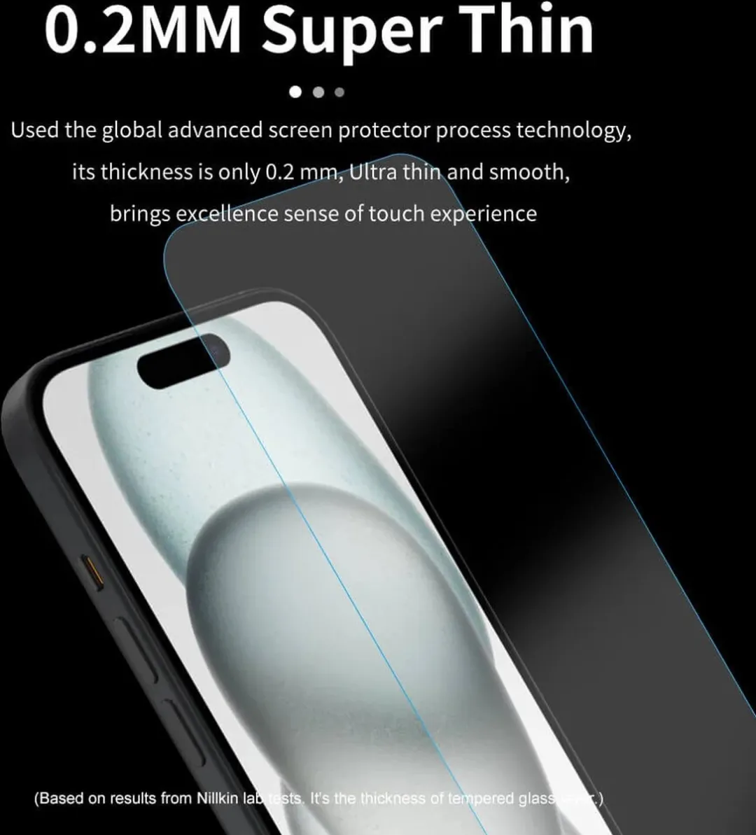 Nillkin H+ Pro Schermbeschermer iPhone 15 Plus - 9H Hardglas
