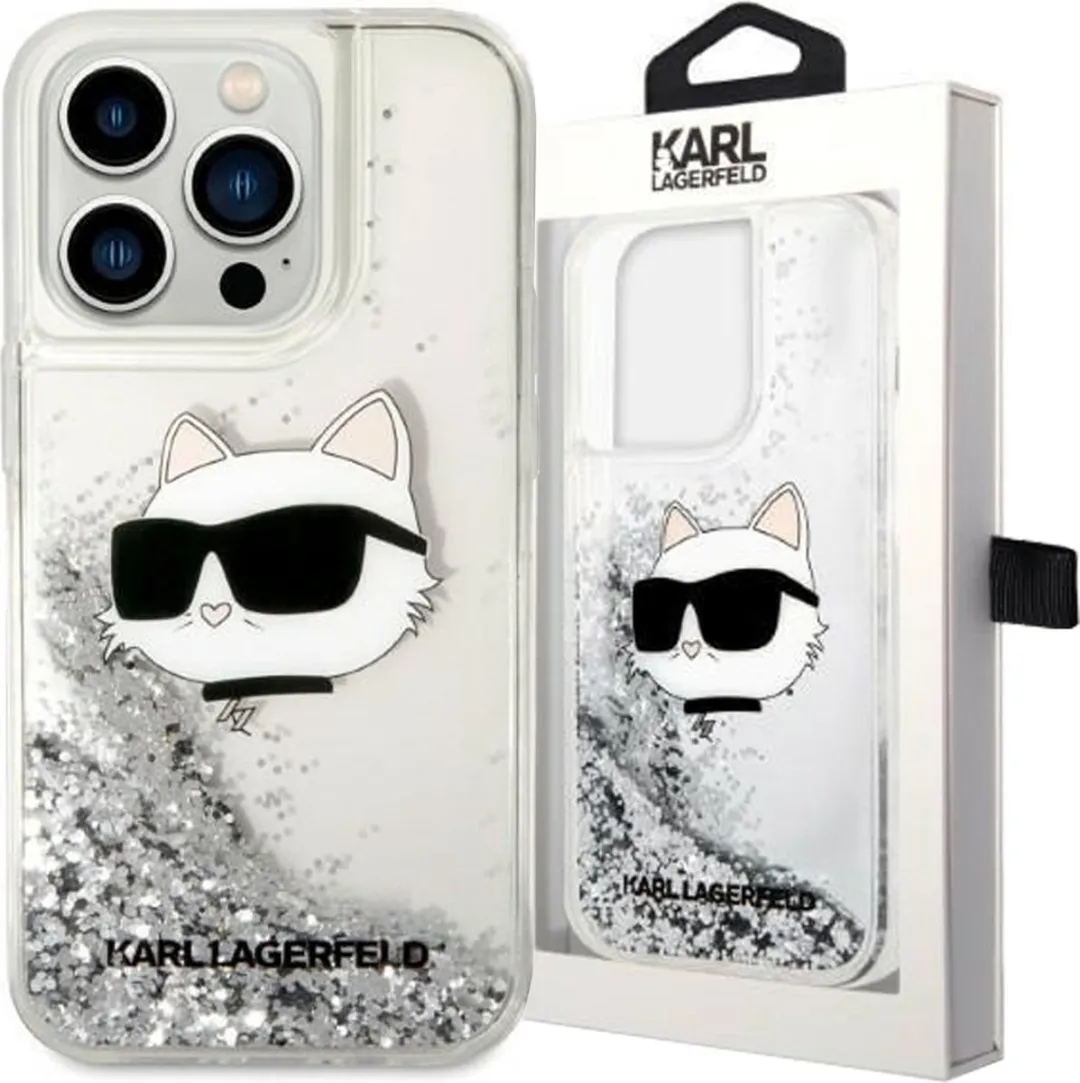 Karl Lagerfeld KLHCP14LLNCHCS iPhone 14 Pro Hoesje