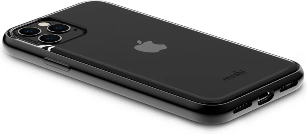 Moshi Vitros iPhone 11 Pro Max Hoesje - Zwart/Transparant - afbeelding 4 van 6