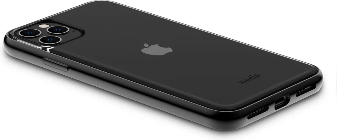 Moshi Vitros iPhone 11 Pro Max Hoesje - Zwart/Transparant - afbeelding 5 van 6