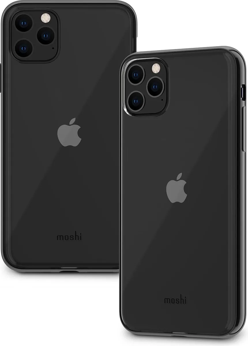 Moshi Vitros iPhone 11 Pro Max Hoesje - Zwart/Transparant - afbeelding 2 van 6