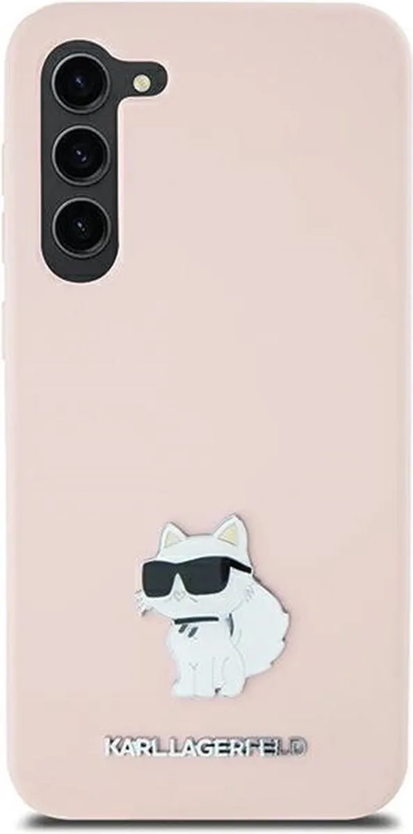 Karl Lagerfeld Choupette Siliconen Hoesje - Roze