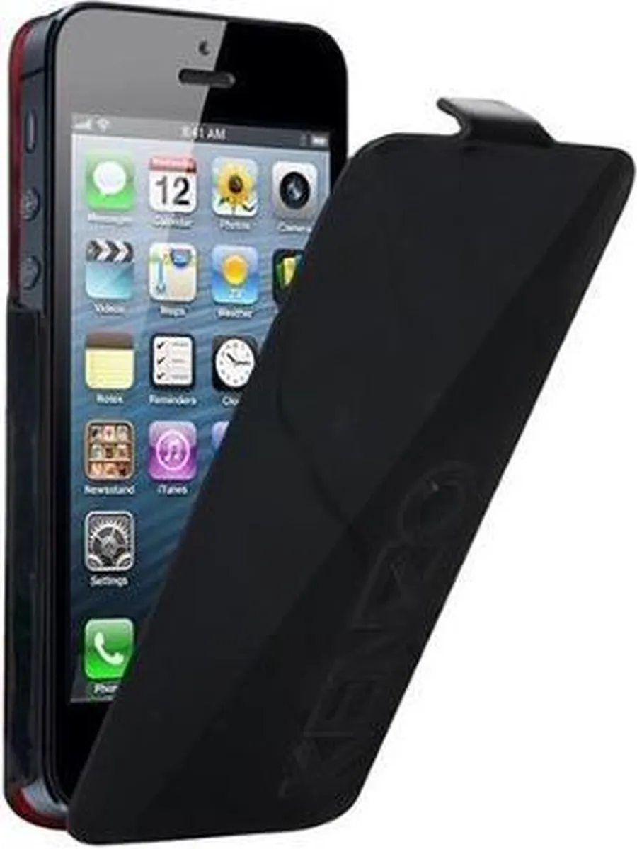 Kenzo Glossy Lederen Flipcase iPhone 5/5s