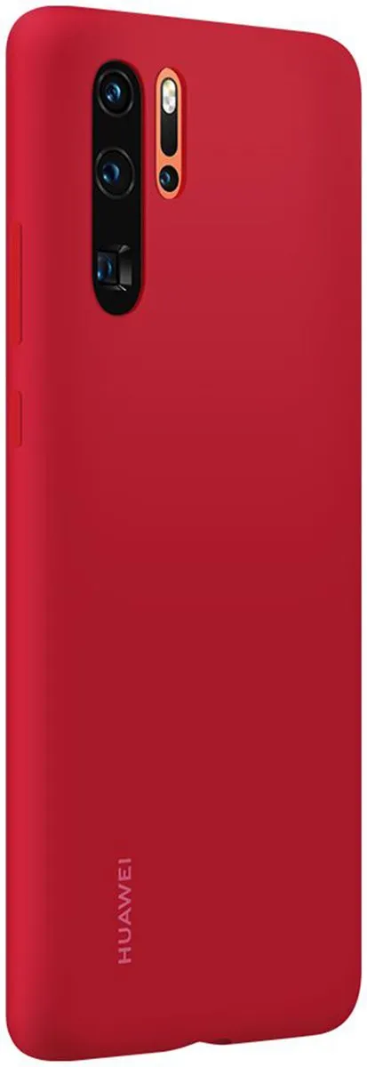 Huawei P30 Pro Silicon Hoesje - Rood - 51992876