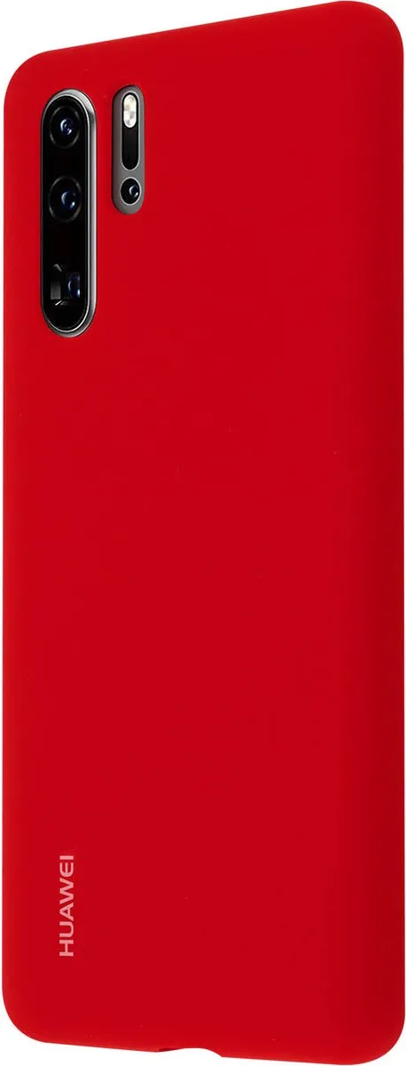 Huawei P30 Pro Silicon Hoesje - Rood - 51992876