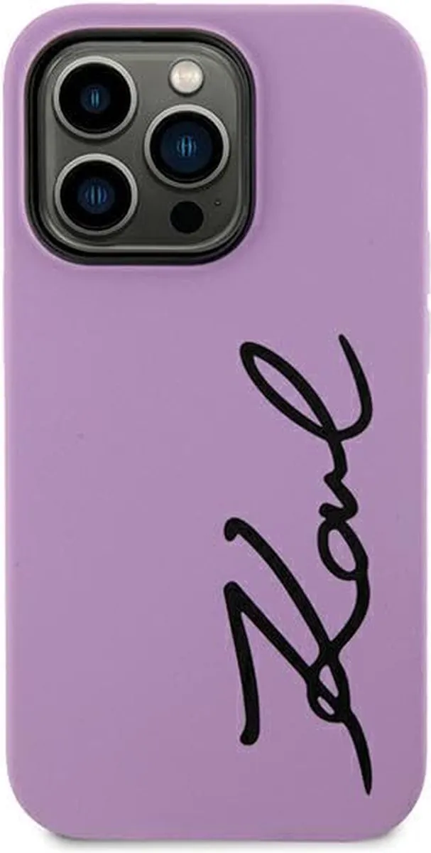 Karl Lagerfeld KLHCN61SKSVGU Hoesje iPhone 11/Xr - Paars